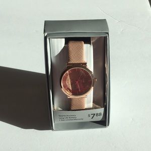 Rose Gold Watch